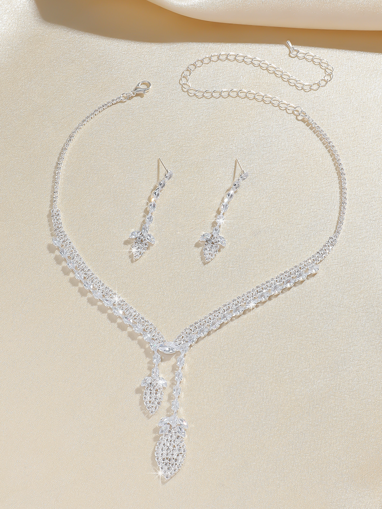 Rhinestone Jewelry Set