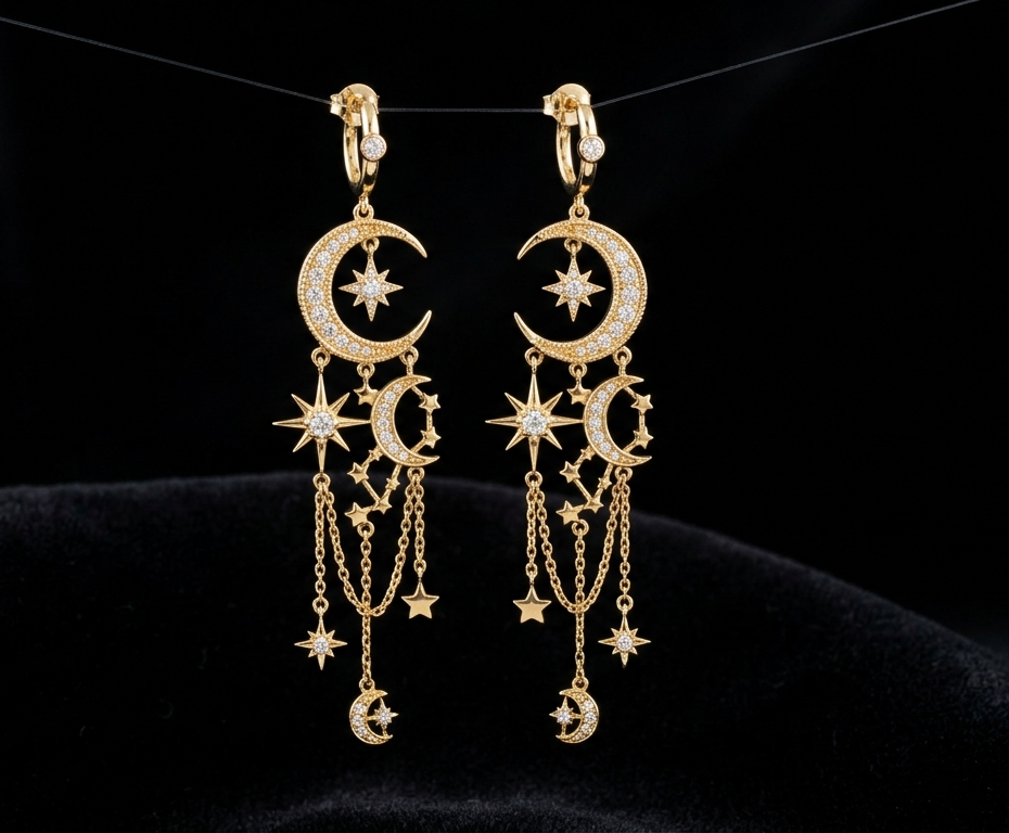 Celestial Diamond Studs